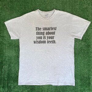 Vintage Y2K Rude Humor Shirt Funny Mean Stupid Punk Brat Tee